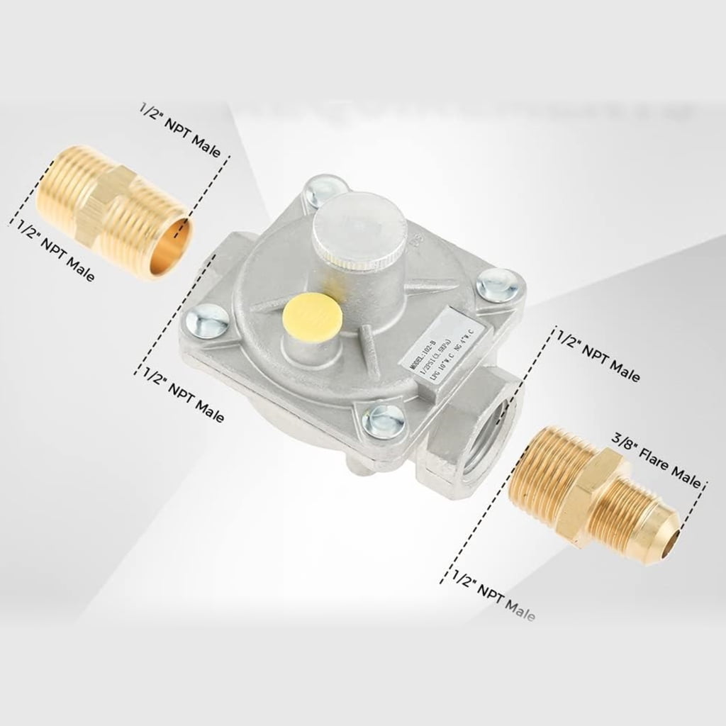 Gases Pressure Regulator Valves Explosions Proof Valves Easy Install Gases Flow Control Valves Pressure Reducing Valves
