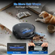 ECOVACS DEEBOT T50 MAX PRO Omni Robot Vacuum and Mop, 18,500Pa Suction, BLAST Airflow Tech, 18mm Auto-Lift
