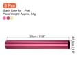 thumbnail image 2 of Uxcell Relay Track Batons Aluminum Alloy Tube Athletics Stick Gold, Pink, Red 3 Pack, 2 of 5