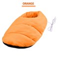 thumbnail image 4 of Cateissary Calentador de pies de invierno, 1 unidad, tipo de enchufe calefactable, calentador eléctrico de pies, cojín térmico, zapatos para Suministros térmicos naranja amarillo, 4 of 6