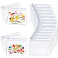 thumbnail image 1 of Zippered Pill Pouch Bags - 24 Pcs, Slide Lock Clear Plastic Mini Bags, BPA-Free for Pills Vitamins, Supplements, Medications, Jewelry, Crafts, Small Objects - Self-Sealing, Reusable, Travel-Friendly, 1 of 1