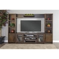 thumbnail image 7 of Pemberly Row Transitional 112" Wood Entertainment Wall in Tobacco Leaf, 7 of 7