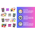 thumbnail image 4 of Spaceman Toxic Rainbow Bonbons Lyophilisés, Bouchées Légères et Croquantes, Sac Refermable de 500 g, 4 of 6