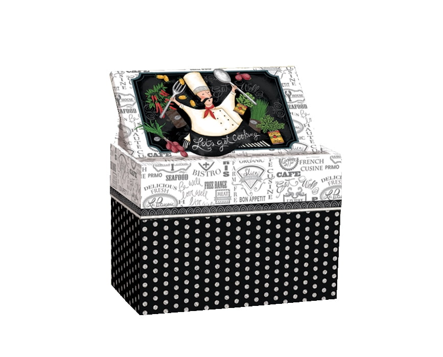 LANG LET'S GET COOKING RECIPE CARD BOX