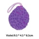 thumbnail image 4 of Esponja para Ducha Bearachild Accesorios de Baño Azul Morado, 4 of 6