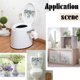 thumbnail image 5 of 2 hojas de plantas verdes con flores para tapa de inodoro, autoadhesivas, extraíbles, para baño, con diseño floral, impermeables, decorativas, 5 of 9