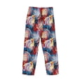 thumbnail image 4 of Kdxio Hawaiian Style Print Men's Sleep Pajama Pant Lounge Pants with Pockets, 4 of 8