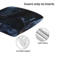 thumbnail image 4 of Halloween Throw Pillow Covers, Halloween Night Mirror Halloween Decorations Square Pillow Cases with Invisible Zipper for Bed Couch Sofa, Farmhouse Halloween Decor-2 Pack 12x12, 4 of 6