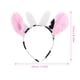 thumbnail image 5 of 1 juego de diadema con orejas de animal y cola de pajarita, accesorio para disfraz de vaca, 5 of 5