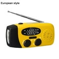 thumbnail image 1 of SharkTRUE Wind Up Solar Radio, Survival Hand Crank Dynamo AM/FM Emergency Weather Radio, with Rechargeable USB Phone Charger, LED Bright Flashlight, Portable Solar Radio use for Outdoor Camping, 1 of 8