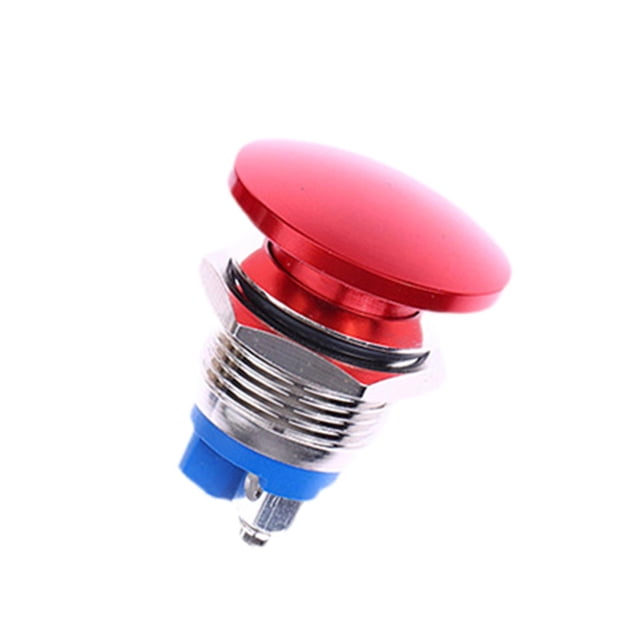 Botón pulsador momentáneo Accesorios impermeables Fácil de instalar Piezas de repuesto Resistente 16mm
