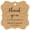 Brown, variant on 100 Pcs Round Shape Blank Hang Tags Kraft Paper Wedding Favor Tags with Free Natural Jute Twine