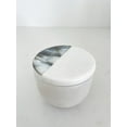 thumbnail image 6 of Grey Mother of Pearl Lavender Candle, 6 of 8