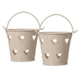 thumbnail image 1 of Mini cubos de hierro para dulces, cubos para regalos de boda Marfil, 1 of 9
