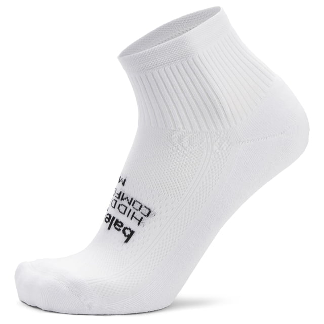 Calcetines para correr Balega Hidden Comfort Quarter White Adult