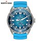 thumbnail image 1 of Men's Titanium Quartz Watch Solar Charging Waterproof Timer Night Light Sports Fashion Watch with Mineral Strengthened Glass, 1 of 11