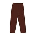 thumbnail image 5 of Kll Mens Pajama Pants For Men,Mens Lounge Pants,Funny Gifts For Men,Men'S Pajama Bottoms-Brown, 5 of 9