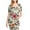Robe de Maternité 02Multicolor, variante sur yoeyez Robes de Maternité pour Femmes Grande Taille à Manches Courtes à Encolure Dégagée Robe à Imprimé Floral Allaitement Robe de Maternité d'Allaitement Robe Soleil Moulante Froncée Midi Ajustée Robes Multicolore, TG