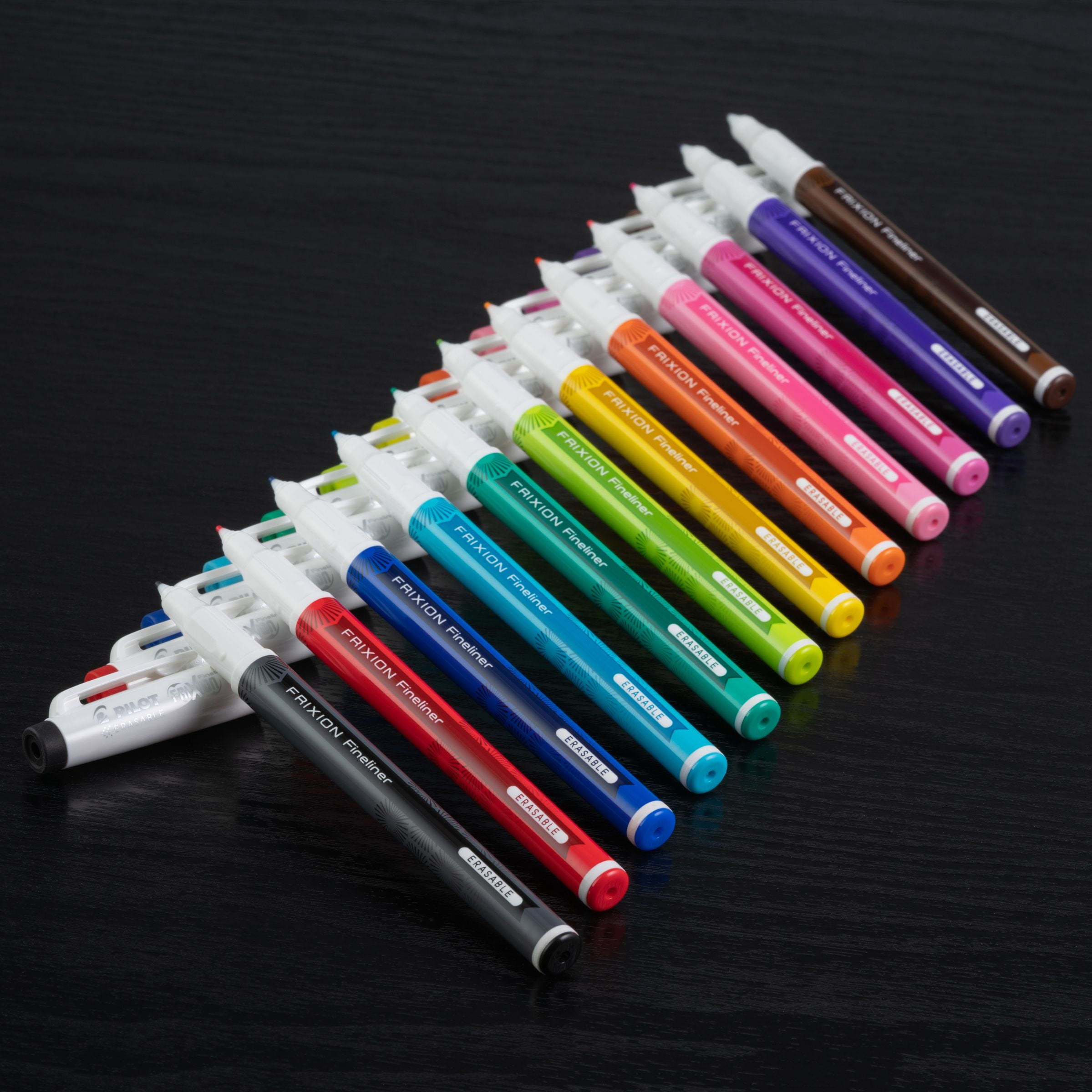 Pilot FriXion Fineliner Erasable Writing Felt Pen Assorted 24 Piece Display  Fun Colours