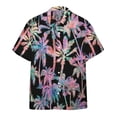 thumbnail image 3 of Camisa hawaiana divertida para hombre, estampado 3D, blusa hawaiana holgada de verano para playa, blusa informal de manga corta con solapa, ropa de calle para hombre, 3 of 5