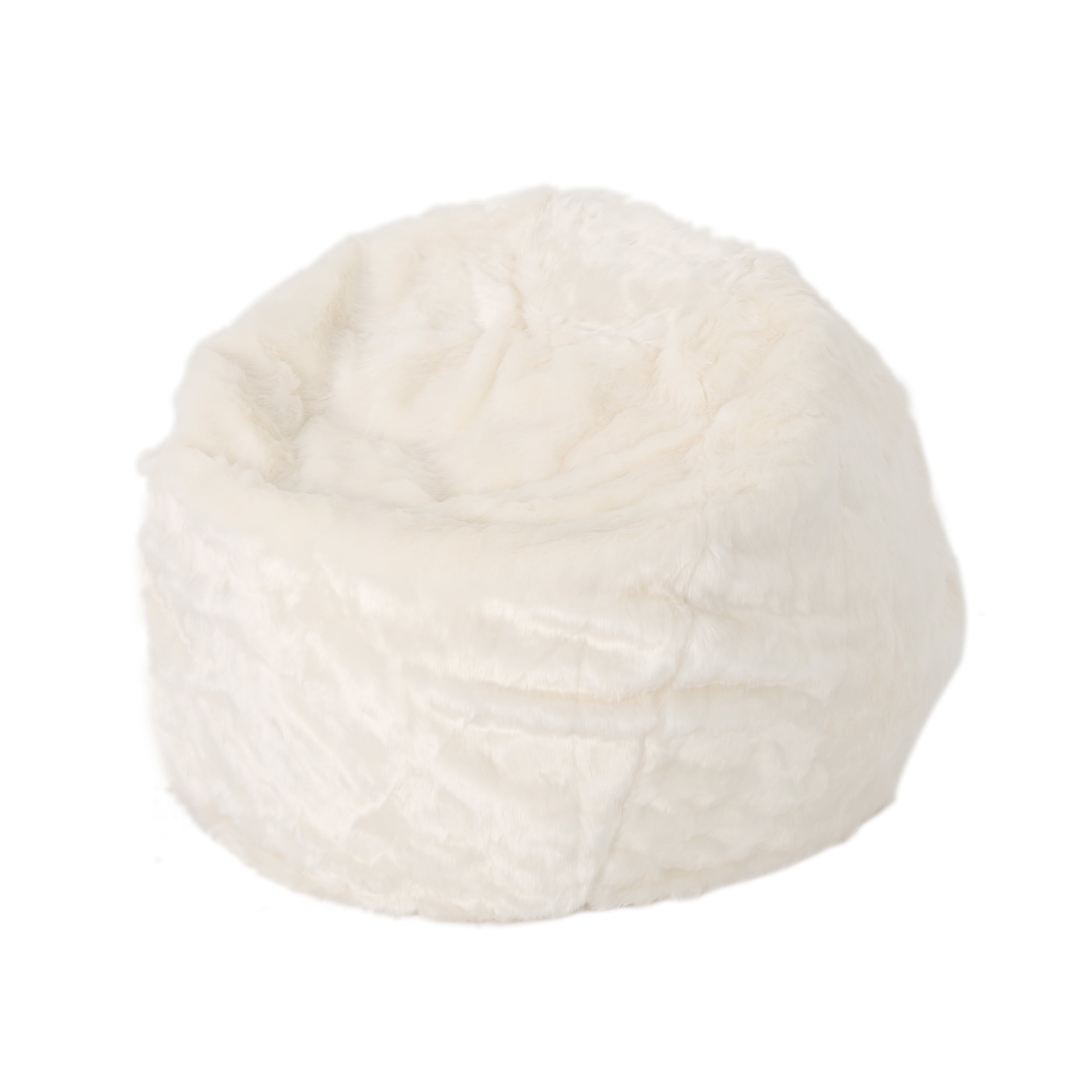 white bean bag cover only