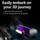 thumbnail image 2 of Yunir Auriculares VR para Teléfono, Gafas de Realidad Virtual Ajustables de 5-7 Pulgadas, Gafas 3D VR con Lentes Antiazules, para Juegos y Películas Móviles, Compatibles con iOS, para, 2 of 17