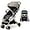 Grey, variant on OLAKIDS Lightweight Baby Stroller, Compact Stroller One-Hand Fold Travel Stroller for Airplane with Cup Holder, 5-Point Harness, Foot Cover, Canopy, Infant Stroller for 0-36 Month