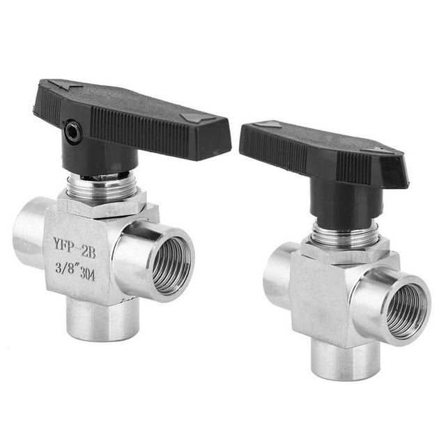 Thread, 3 Way Ball Valve, Waterproof Valve, Presion For Water Pipe Control Water Pipe