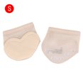 thumbnail image 1 of par de tangas para pies, 5 dedos de los pies, almohadilla para la pata, ballet, danza, antepié, zapatos de media protección (S), 1 of 8