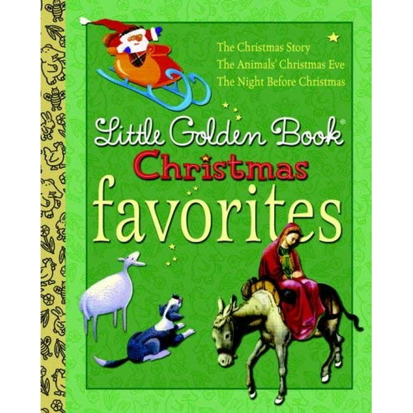 Little Golden Book Christmas Favorites 9780375857782 Used / Pre-owned