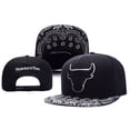thumbnail image 3 of 18 Estilos 2022 NBA Chicago Bulls Gorra De Béisbol Ajustable Sombrero De Ala Plana Hip Hop Sombreros De Verano Sol, 3 of 4