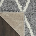 thumbnail image 6 of Nourison Shangri-La Modern Trellis Light Grey/Ivory 8' x 10' Area Rug, (8' x 10'), 6 of 9