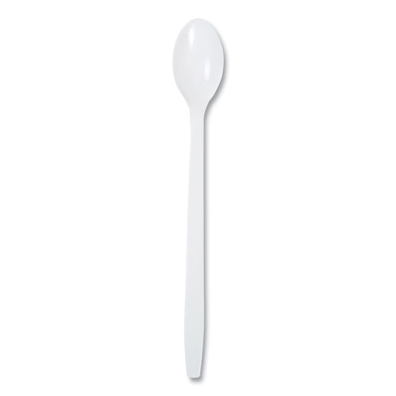 Polypropylene Cutlery, Soda Spoon, 7.87", White, 1,000/Carton | Bundle of 5 Cartons
