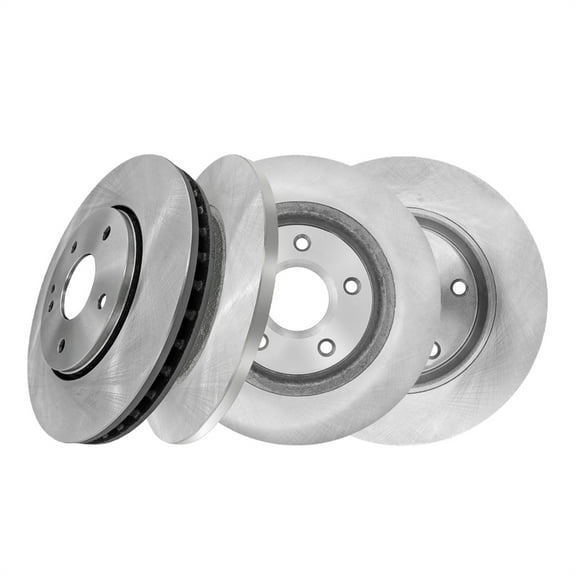Set of 4 Front 302mm-Rear 305mm Brake Disc Rotors For 2008-2016 Chrysler Town & Country