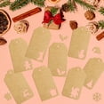 thumbnail image 3 of 140 Pieces Christmas Tags, Paper Lables Christmas Wrapping Tags Kraft Gift Decorations Tags with Twine Strings, 3 of 8