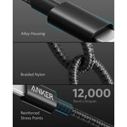Anker 10 ft Black High-Speed USB-C to Lightning