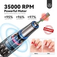 thumbnail image 4 of Taladro de uñas eléctrico SAVILAND 35000 RPM 2025 con batería grande, 4 of 7