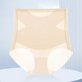 thumbnail image 2 of BOBOGOJP Cotton Bikini Underwear for Women Breathable Cotton Stretch Brief Underwear (Beige,M), 2 of 5