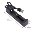 thumbnail image 2 of Cargador Batería USB Adaptador Carga 1 para 18650 22650 16340, 2 of 5