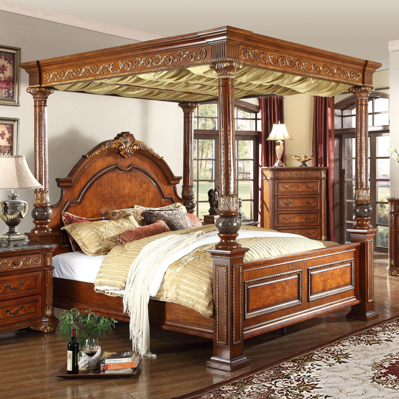 Meridian Royal Canopy Bed