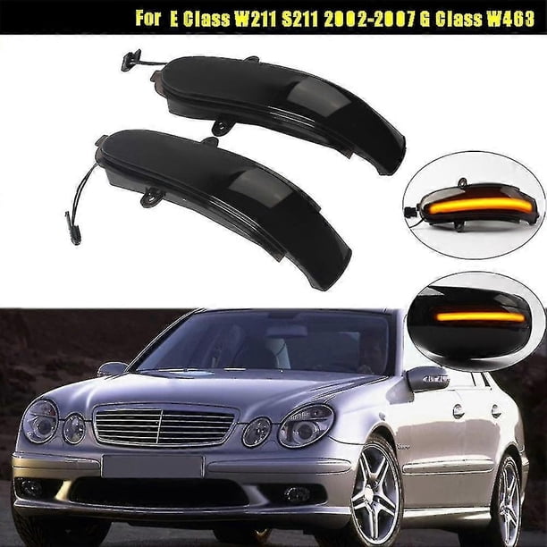 Luz LED dinámica de intermitente para espejo retrovisor lateral de coche, compatible con Clase E W211 S211 2002-2007 Clase G-DZ s202412248000