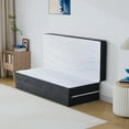 thumbnail image 3 of GELBIY Twin Folding Mattress with Carry Case, 6 Inch Tri Fold Memory Foam Mattress with Washable Cover, Foldable Mattress Topper with Non Slip Bottom, Supporting and Pressure Relief, 75"X 38"X 6", 3 of 5