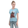 thumbnail image 4 of Women's Basic Short Sleeve T-Shirt Naruto Master Naruto, 4 of 6