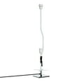 thumbnail image 4 of HomCom 48" Modern Free Standing Rectangle Floor Lamp With Linen Shade - White, 4 of 9
