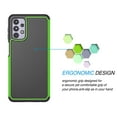 thumbnail image 2 of Tekcoo Cases for Galaxy A32 / Galaxy A52 / Galaxy A72 5G, Tekcoo [Tmajor] Shock Absorbing [Green] Rubber Silicone & Plastic Bumper Grip Cute Sturdy Hard Phone Cases Cover, 2 of 7
