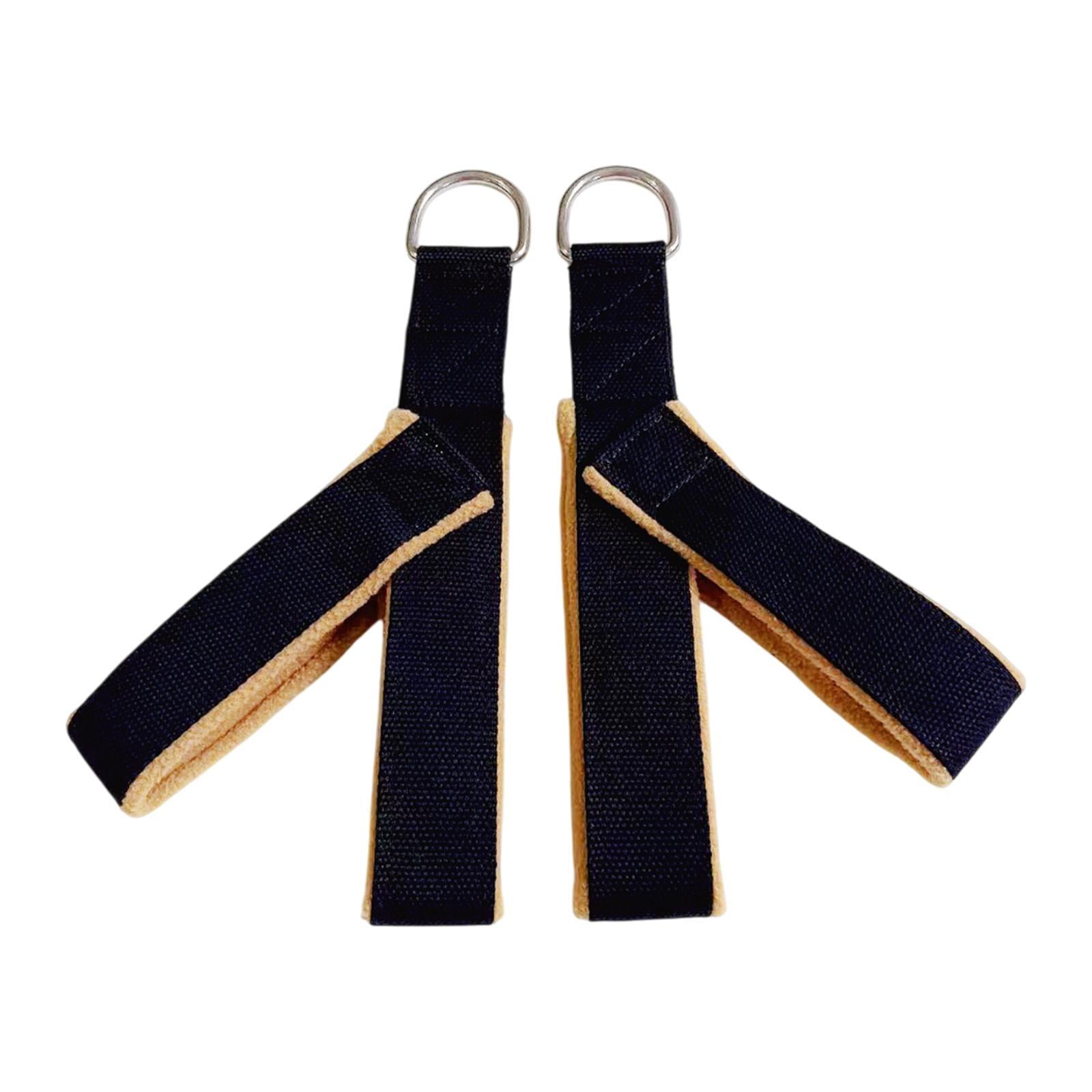 Fzaqwen 2 Pieces Pilates Straps, Fitness Straps Y Loops, Pilates Equipment Core Reformer Khaki