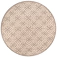 thumbnail image 2 of Momeni Rugs Veranda Collection, Contemporary Indoor & Outdoor Area Rug, Easy to Clean, UV protected & Fade Resistant, 3'9" x 5'9", Taupe, 2 of 5