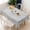 White-3, variant on Rectangular Tablecloth 60x84 Inch – Waterproof Polyester Printed Table Cover, Wrinkle Resistant, Washable for Kitchen & Dining, Marble Liquid Print