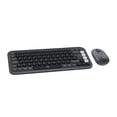 thumbnail image 1 of Logitech POP ICON Combo, Bluetooth Keyboard and Mouse Combo, Comfortable Typing, programmable Keys and Buttons, Quiet clicks, Easy-Switch up to 3 Devices - Graphite and Off-White, 1 of 11