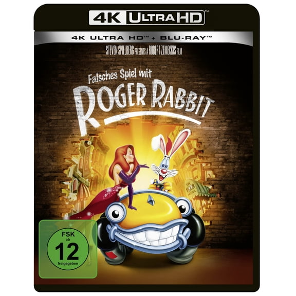 Falsches Spiel mit Roger Rabbit (4K Ultra-HD Blu-ray) (4K Ultra HD) Bob Hoskins